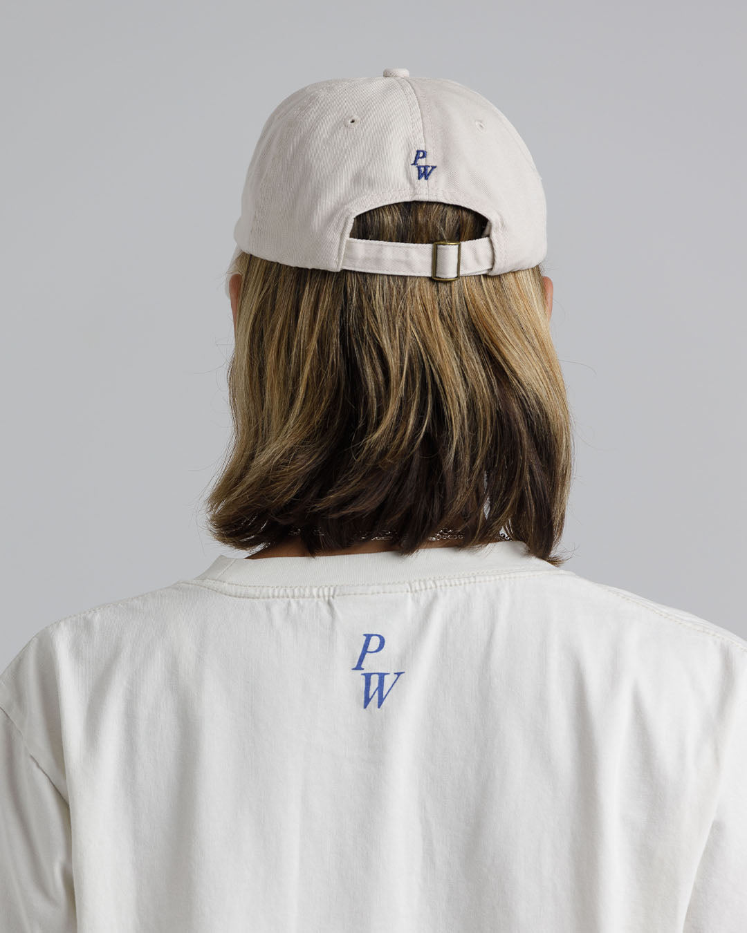 Prae Wellness Club Cap – Beige / Royal Blue Hats by Prae Wellness - Prae Store