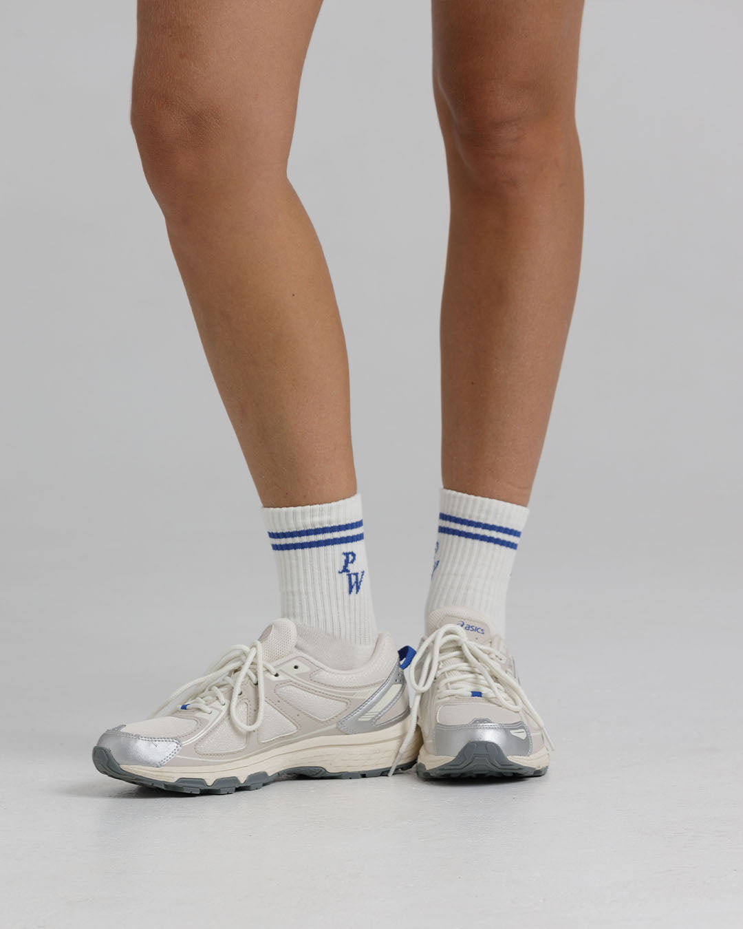 Prae Wellness Socks – Cream / Royal Blue General by Prae Wellness - Prae Store
