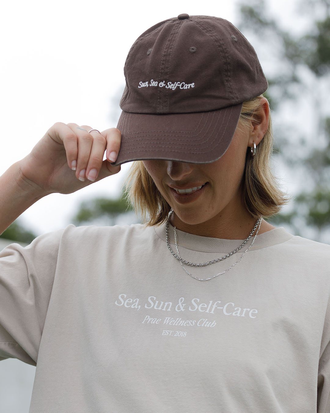 Sun, Sea and Self Care Cap – Chocolate Hats by Prae Wellness - Prae Store