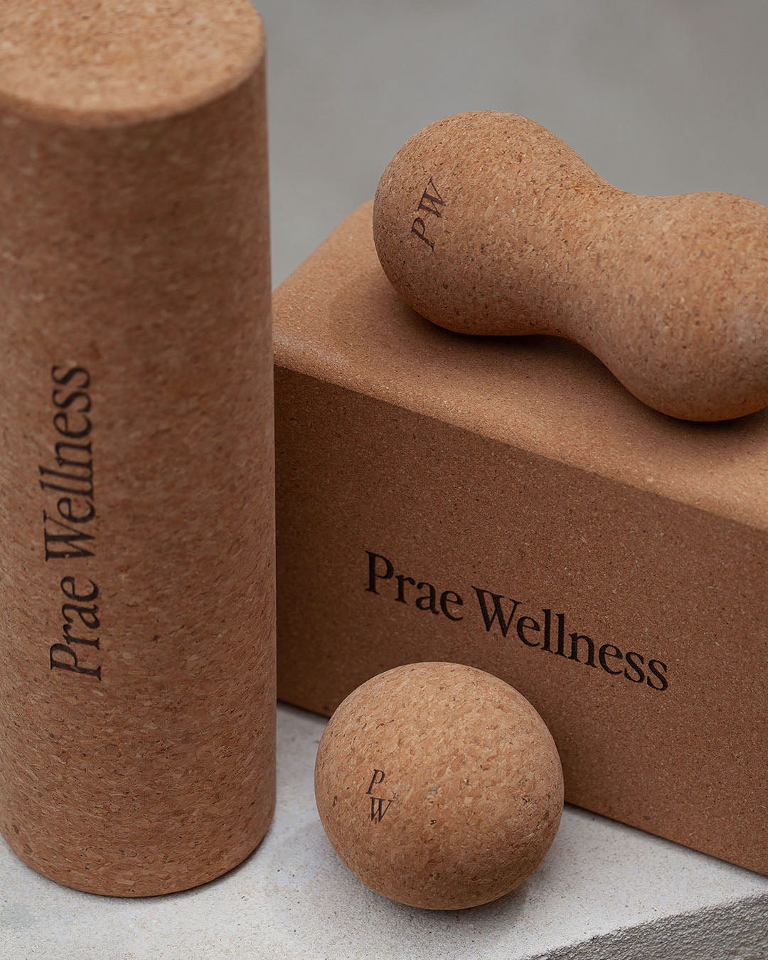 Cork Yoga Block prae wellness by Prae - Prae Store