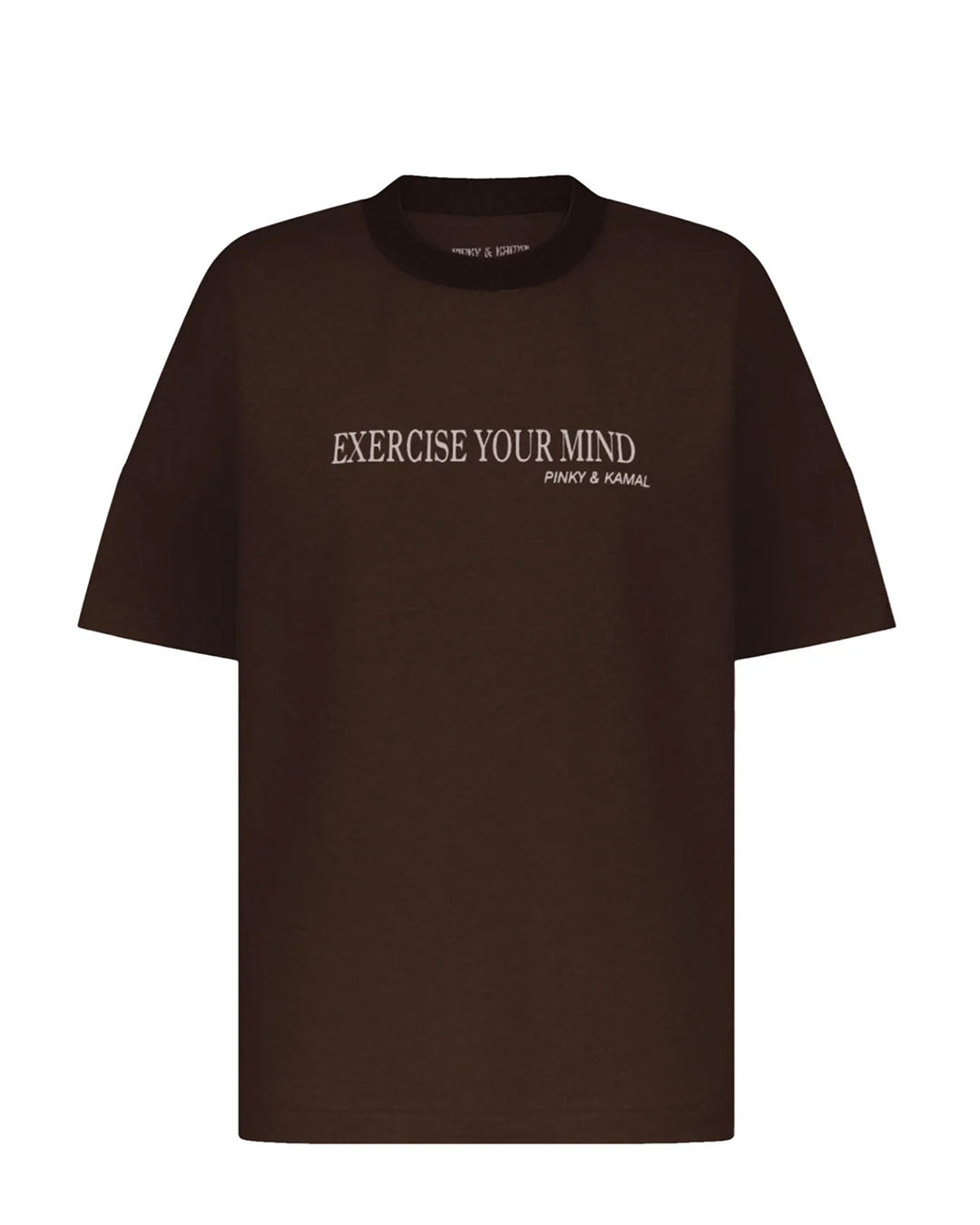 Exercise Your Mind T-Shirt - Cacao