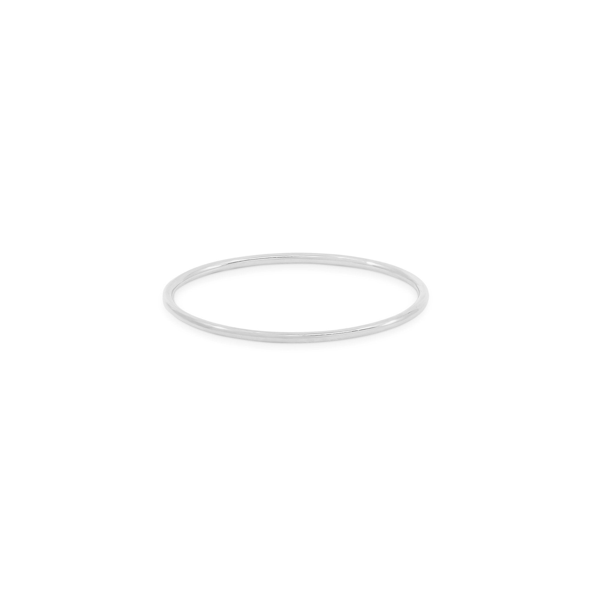 14k White Gold Sweet Purity Ring - Prae Store