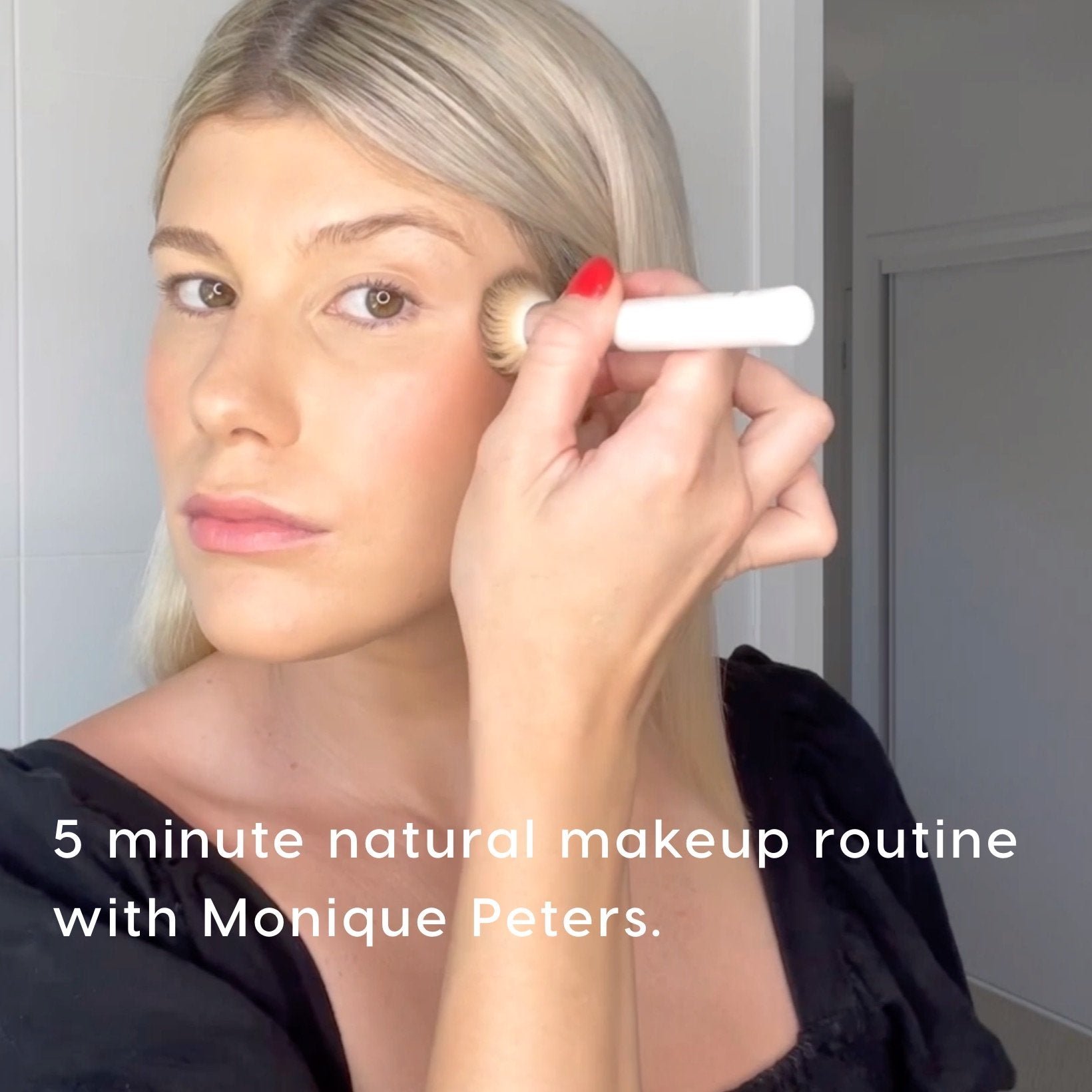 5 minute natural makeup routine
