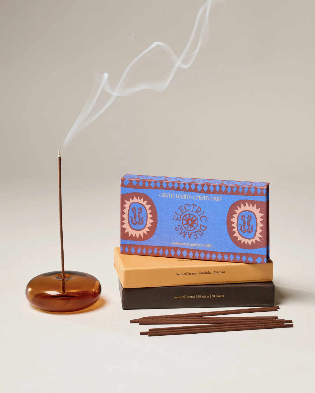 Peppa Hart - Electric Dreams Incense Incense and Burners by Gentle Habits - Prae Wellness
