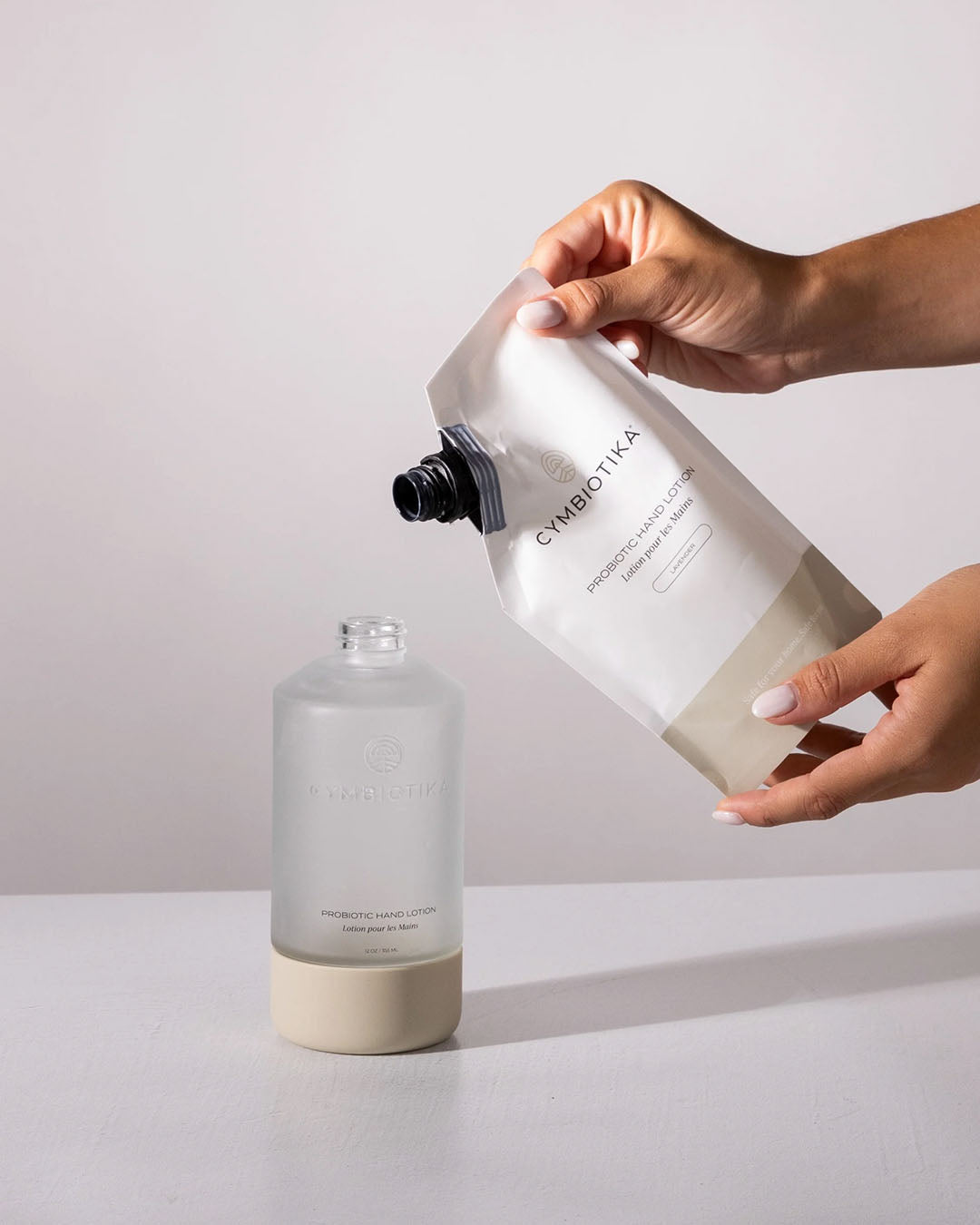 Probiotic Hand Lotion Bottle Skincare by Cymbiotika - Prae Wellness