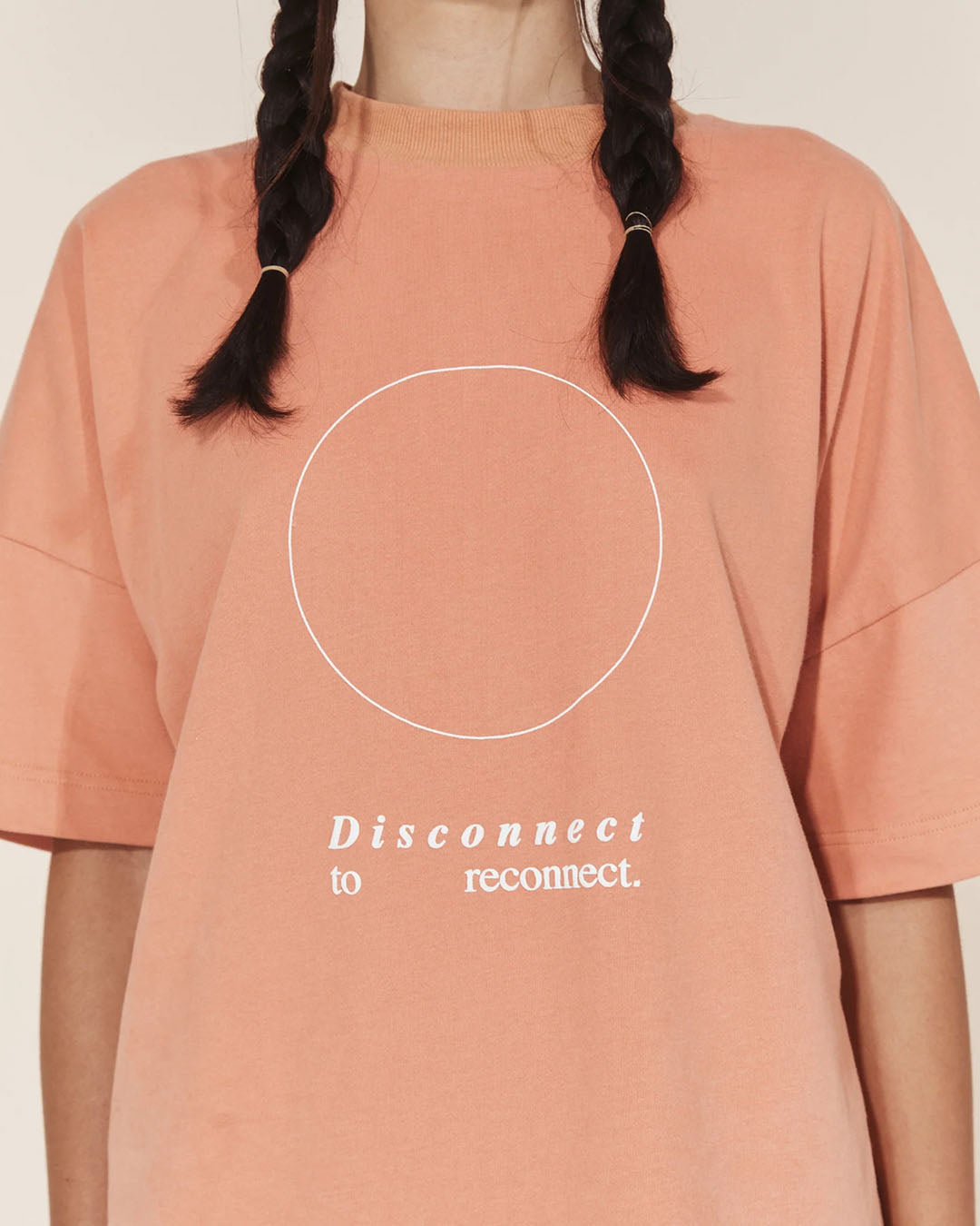 Full Circle T-Shirt - Italian Clay Activewear by Pinky & Kamal - Prae Store