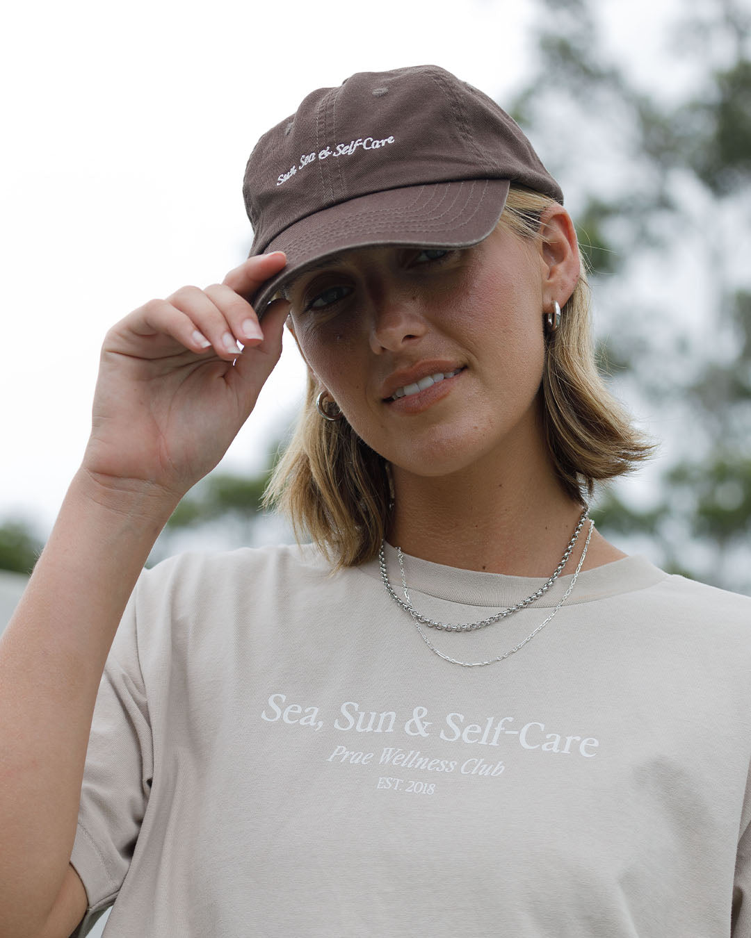 Sun, Sea and Self Care Cap – Chocolate Hats by Prae Wellness - Prae Store