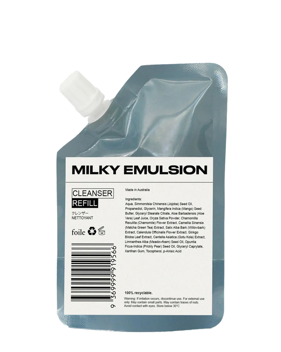 Milky Emulsion Cleanser - Refill Skincare by Foile - Prae Store
