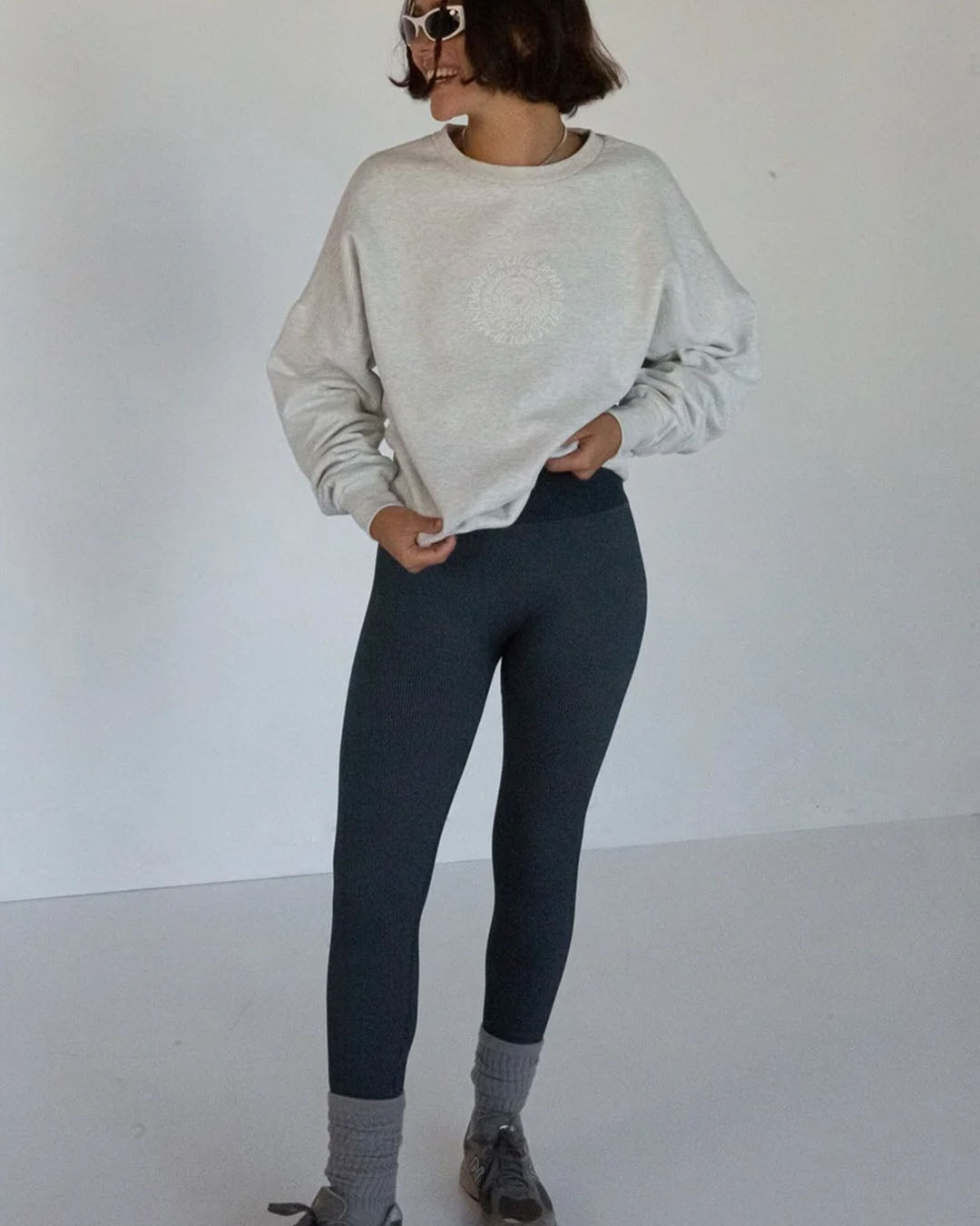 Move Your Body Crewneck Jumpers &amp; Sweats by Pinky &amp; Kamal - Prae Store