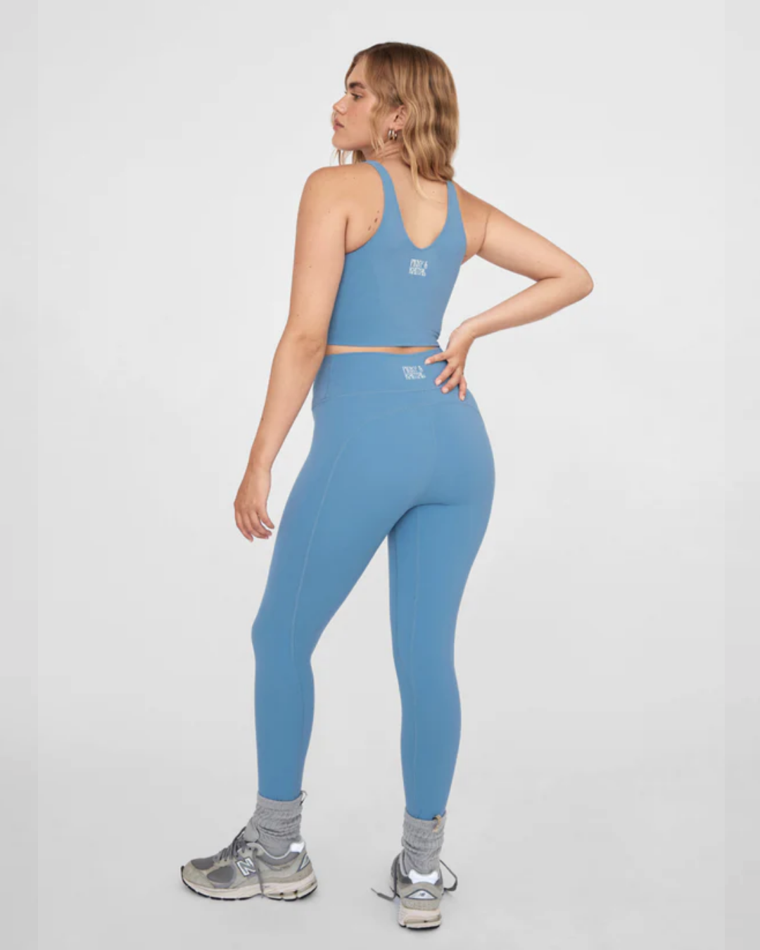 Synergy Legging - Lapis Blue Activewear by Pinky & Kamal - Prae Wellness