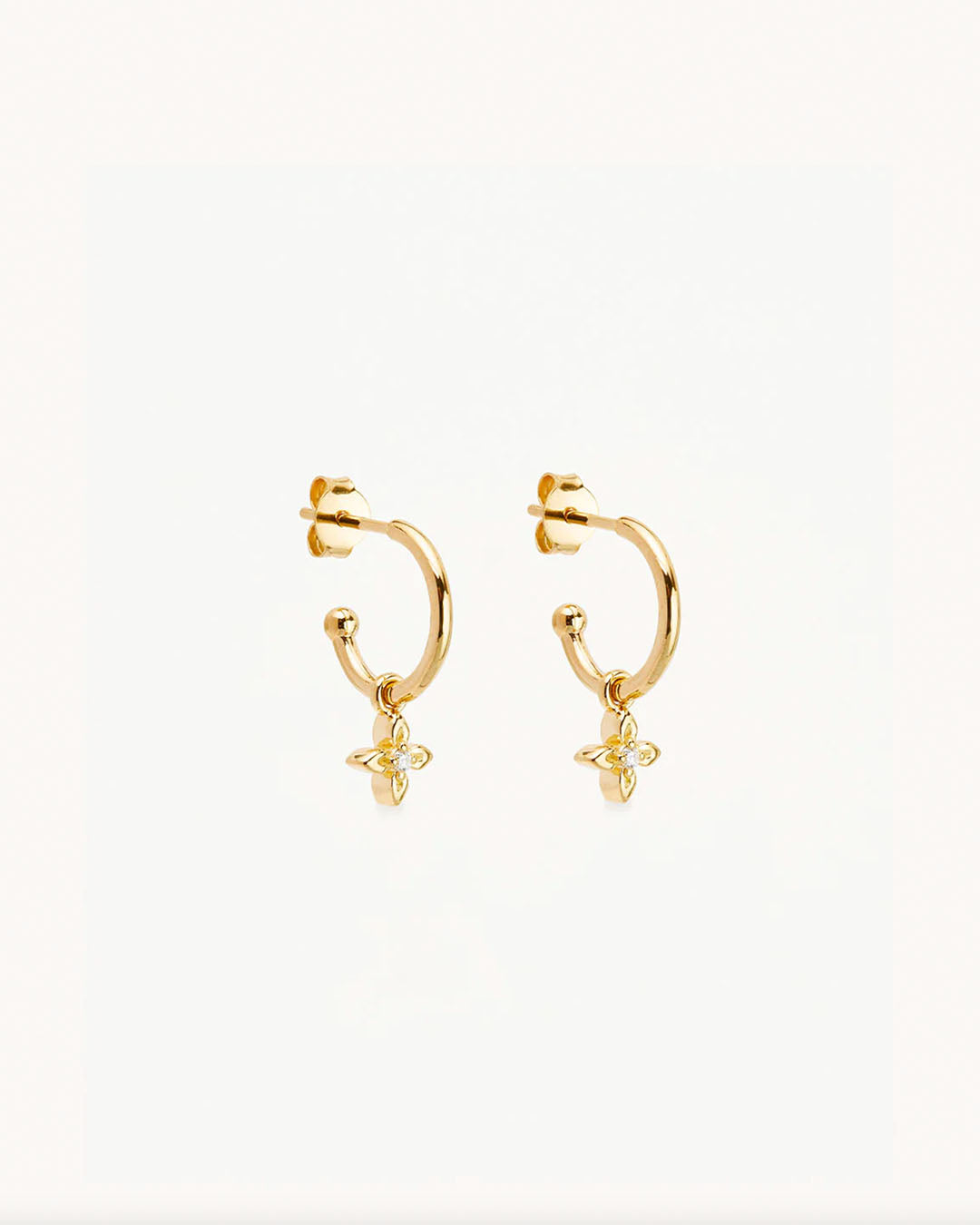 Live in Light Hoop Earrings Jewellery by By Charlotte - Prae Store