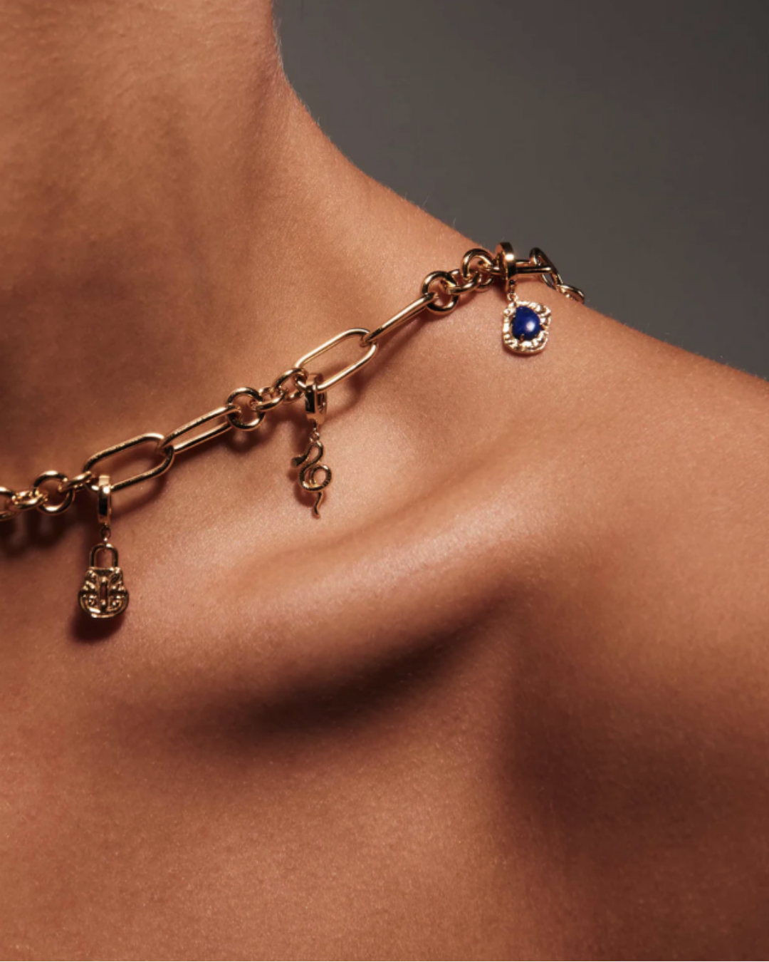 Charm Link Necklace Jewellery by YCL Jewels - Prae Wellness