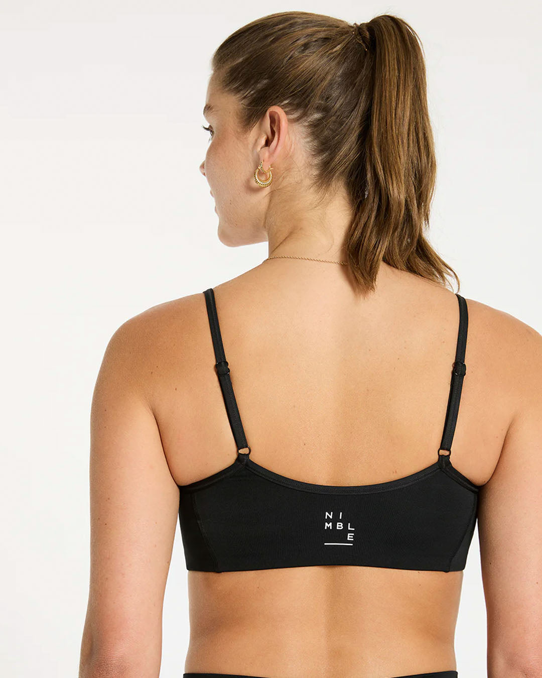 Sweat To Splash Bralette - Black Activewear by Nimble - Prae Store