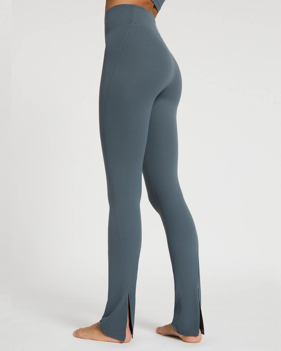 In Motion Split Leg Pant - Charcoal Activewear by Nimble - Prae Wellness