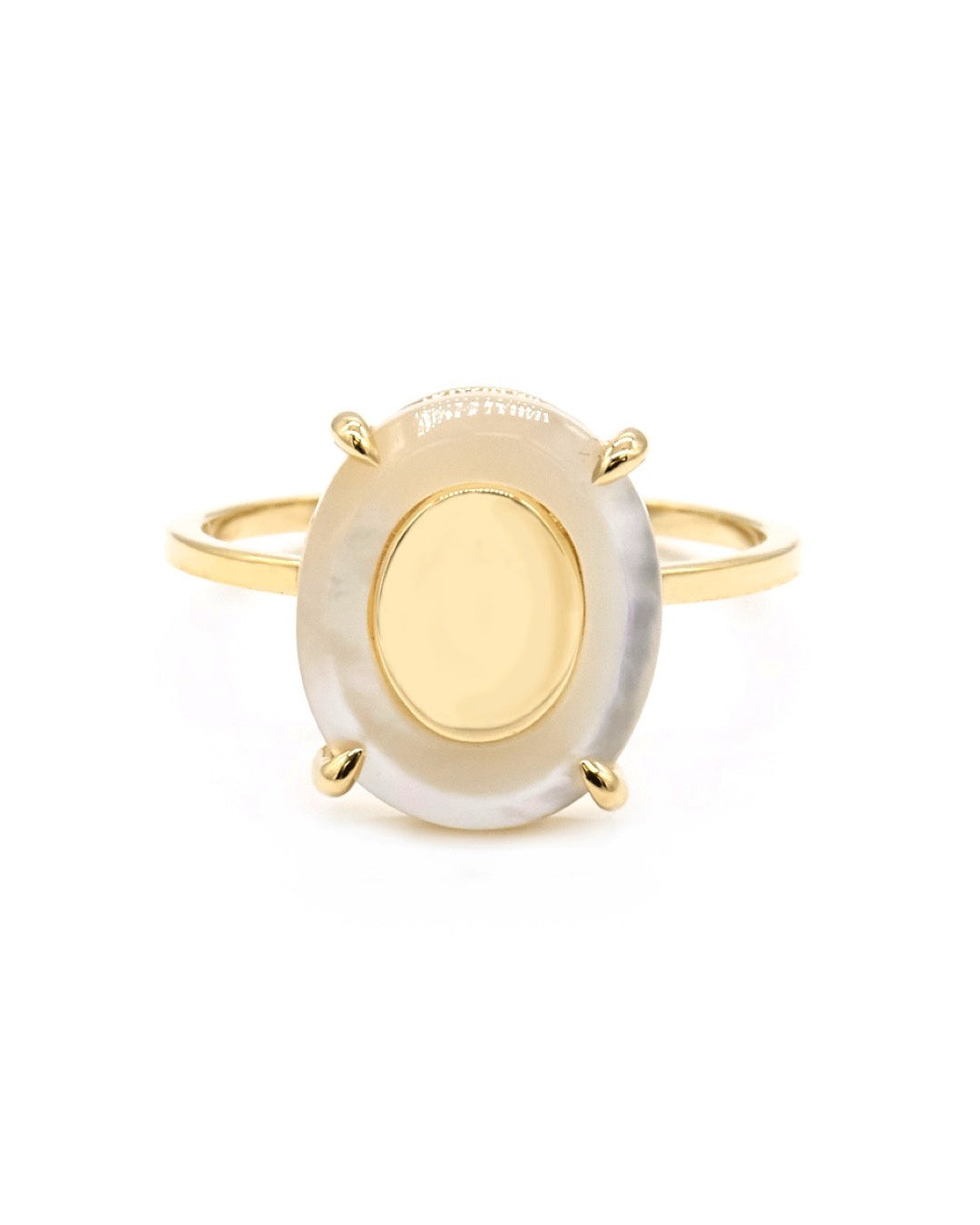 Suma Ring with Mother of Pearl - Prae Store