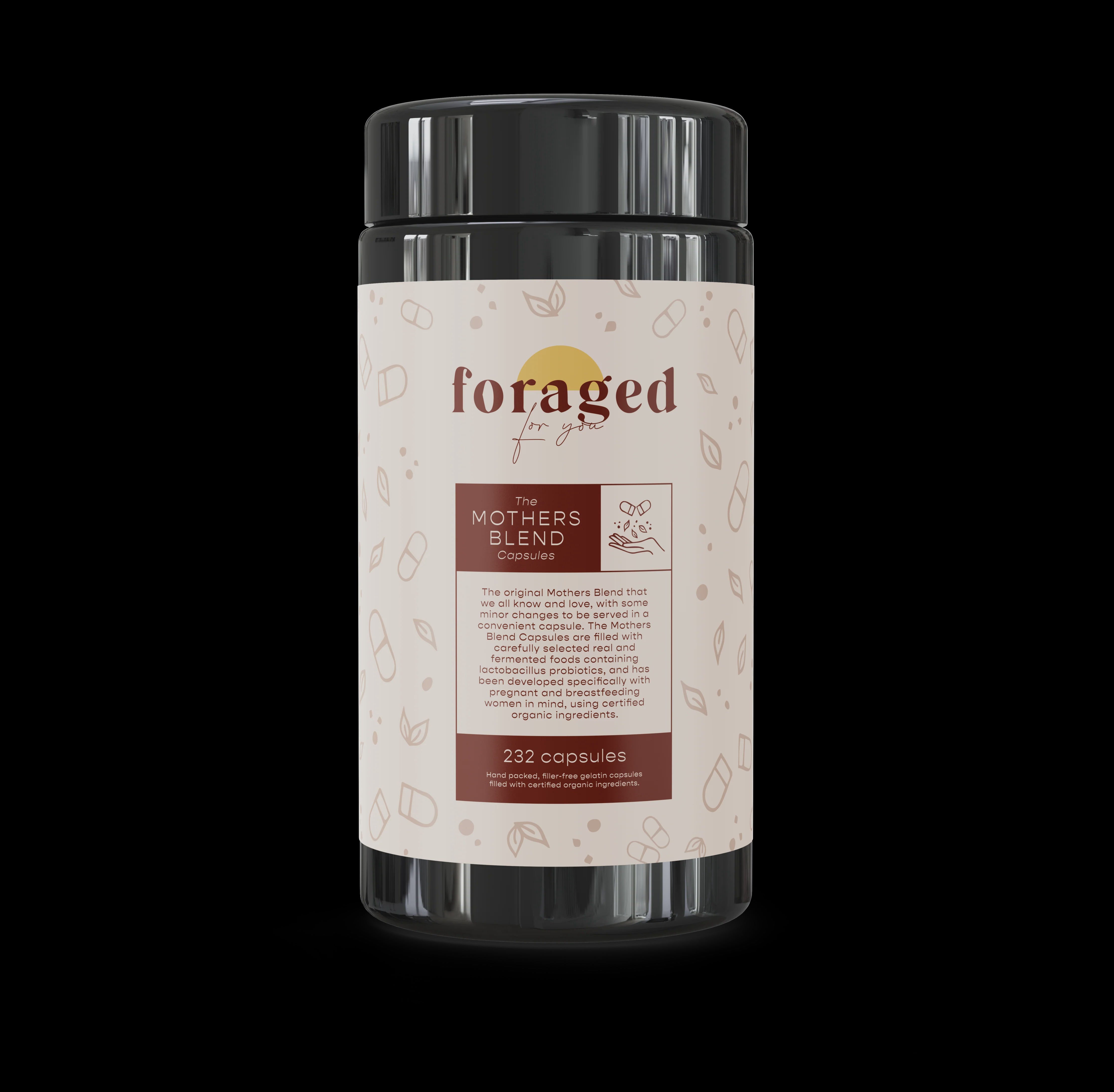 The Mothers Blend Capsules Supplements by Foraged For You - Prae Store