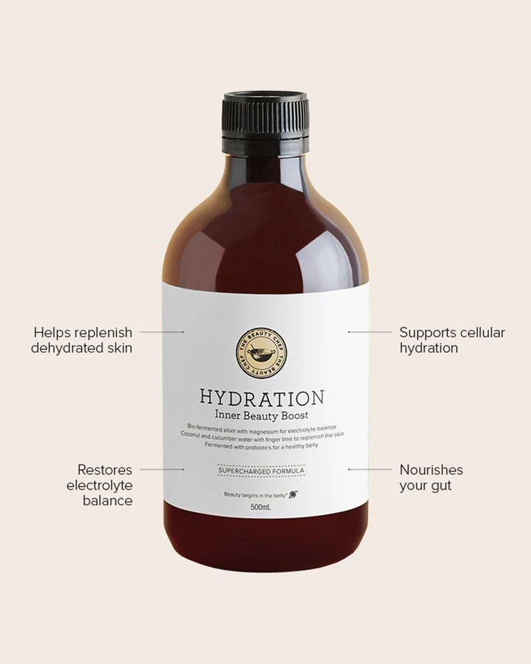 Hydration Inner Beauty Boost Supercharged Formula Supplements by The Beauty Chef - Prae Store