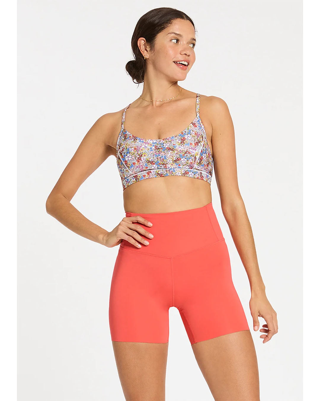 Barely There Bralette - Forget Me Not Floral Sports Bras &amp; Crops by Nimble - Prae Store